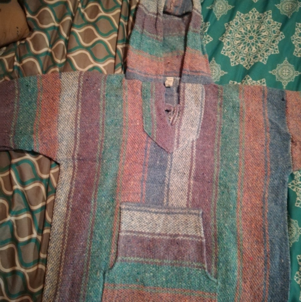 Long sleeve baja hoodie